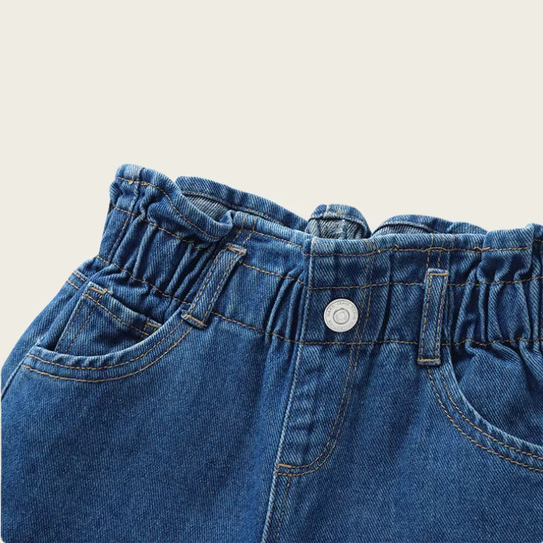 Meisjes High-Waist Jeans