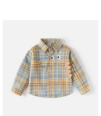 Dino Blouse met Lange Mouwen – Kinder Shirt