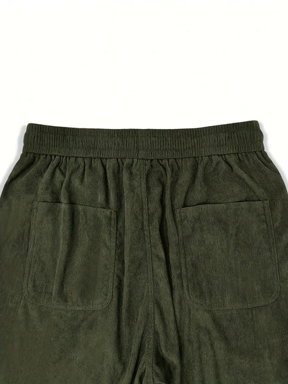 Corduroy Heren Broek – Casual Streetwear