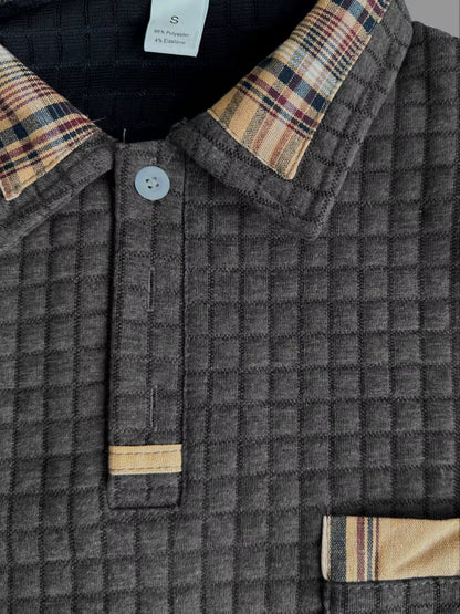 Heren Polo met Lange Mouwen – Stijlvol & Comfortabel
