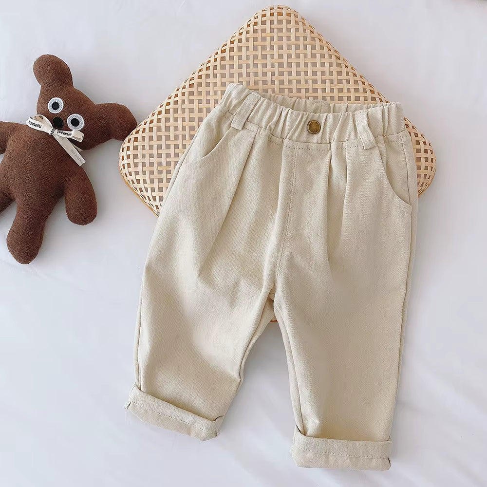 Zachte Kinderbroek met Elastische Taille