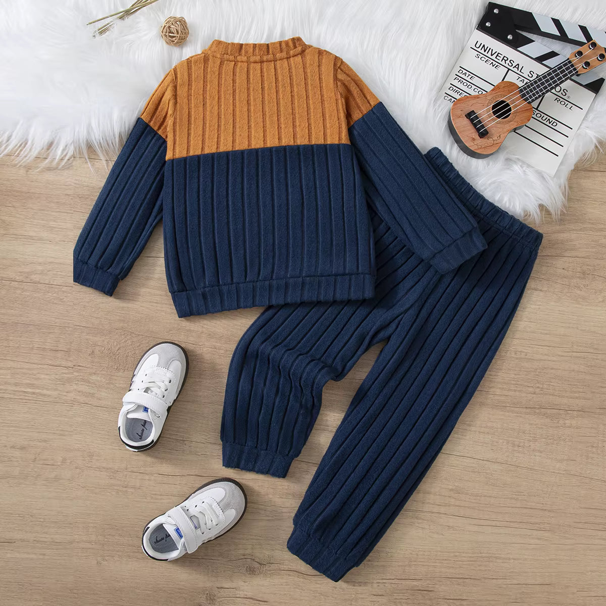 Jongens Set (2-delig) – Trui & Broek (Comfort Fit)