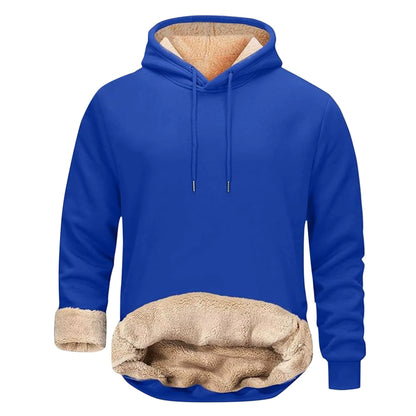 Warme Heren Hoodie met Fleece Voering
