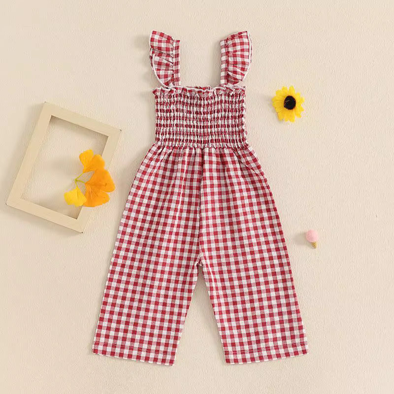 Zomerse Meisjes Jumpsuit