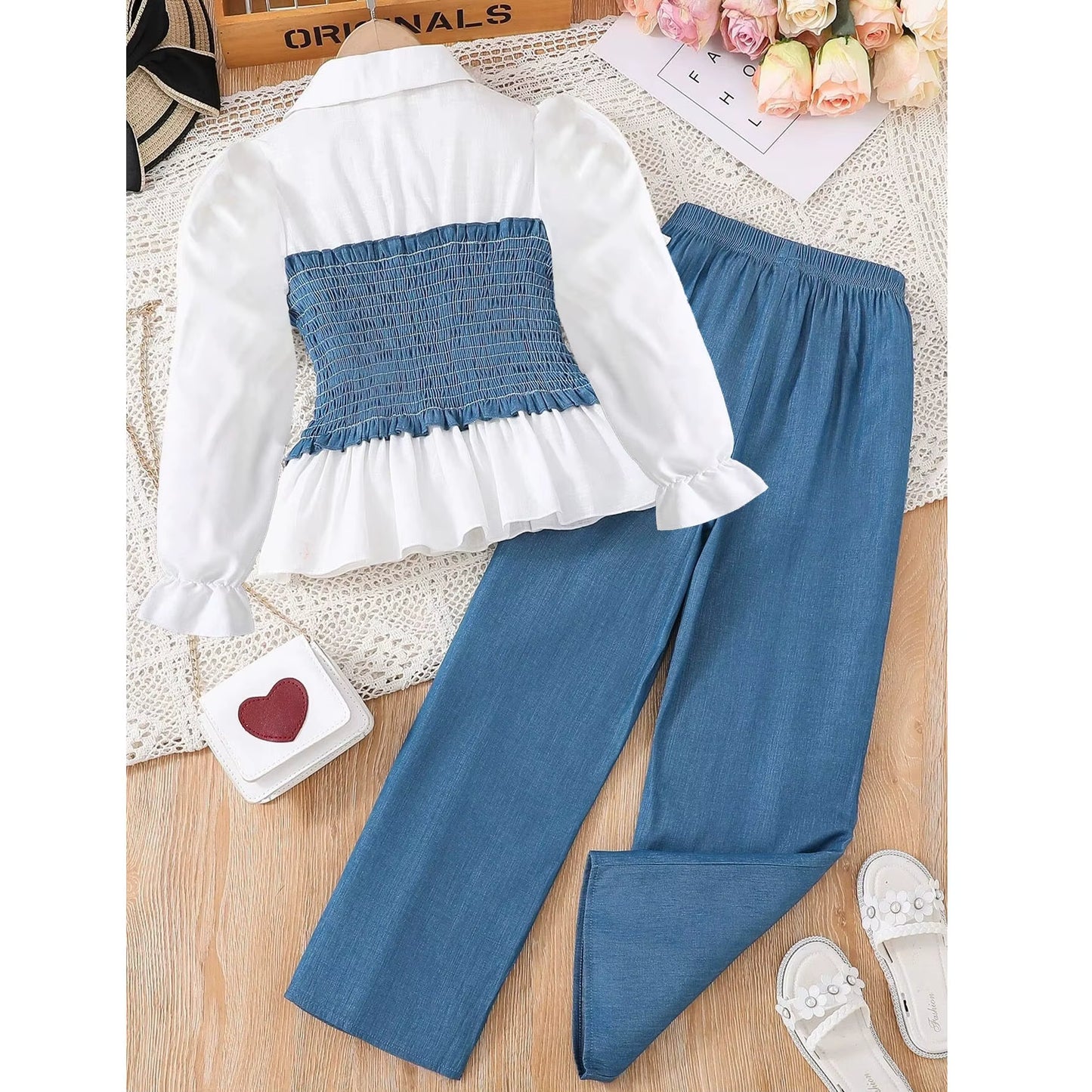 Meisjes Set (2-delig) – Top & Broek