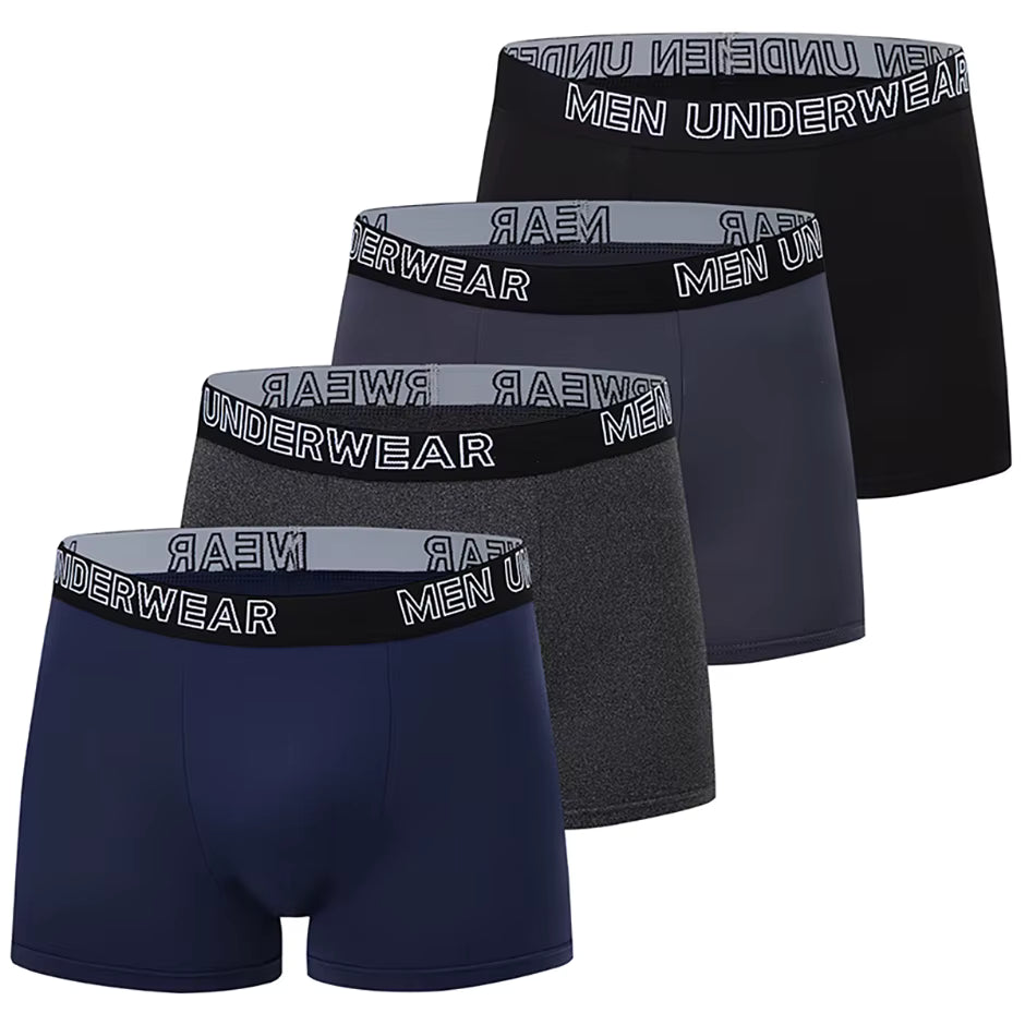 Sportieve Slim-Fit Boxers – 4-Pack