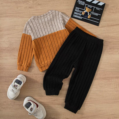 Jongens Set (2-delig) – Trui & Broek (Comfort Fit)