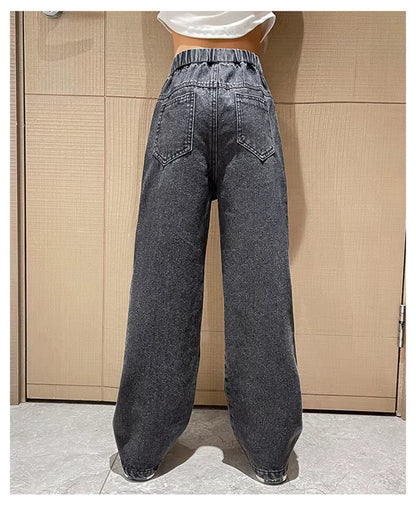 Meisjes Loose Fit Jeans – Trendy & Comfortabel