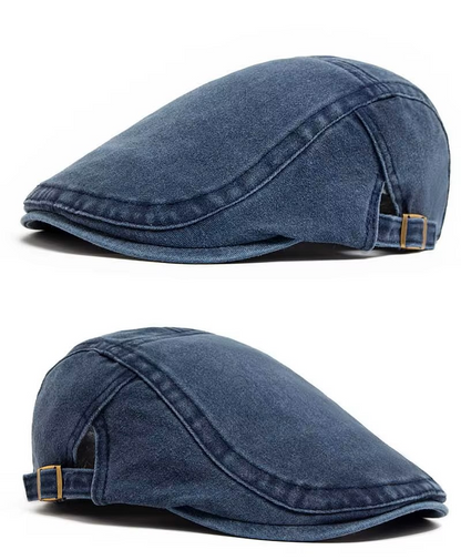Vintage Flat Cap Unisex – Verstelbaar