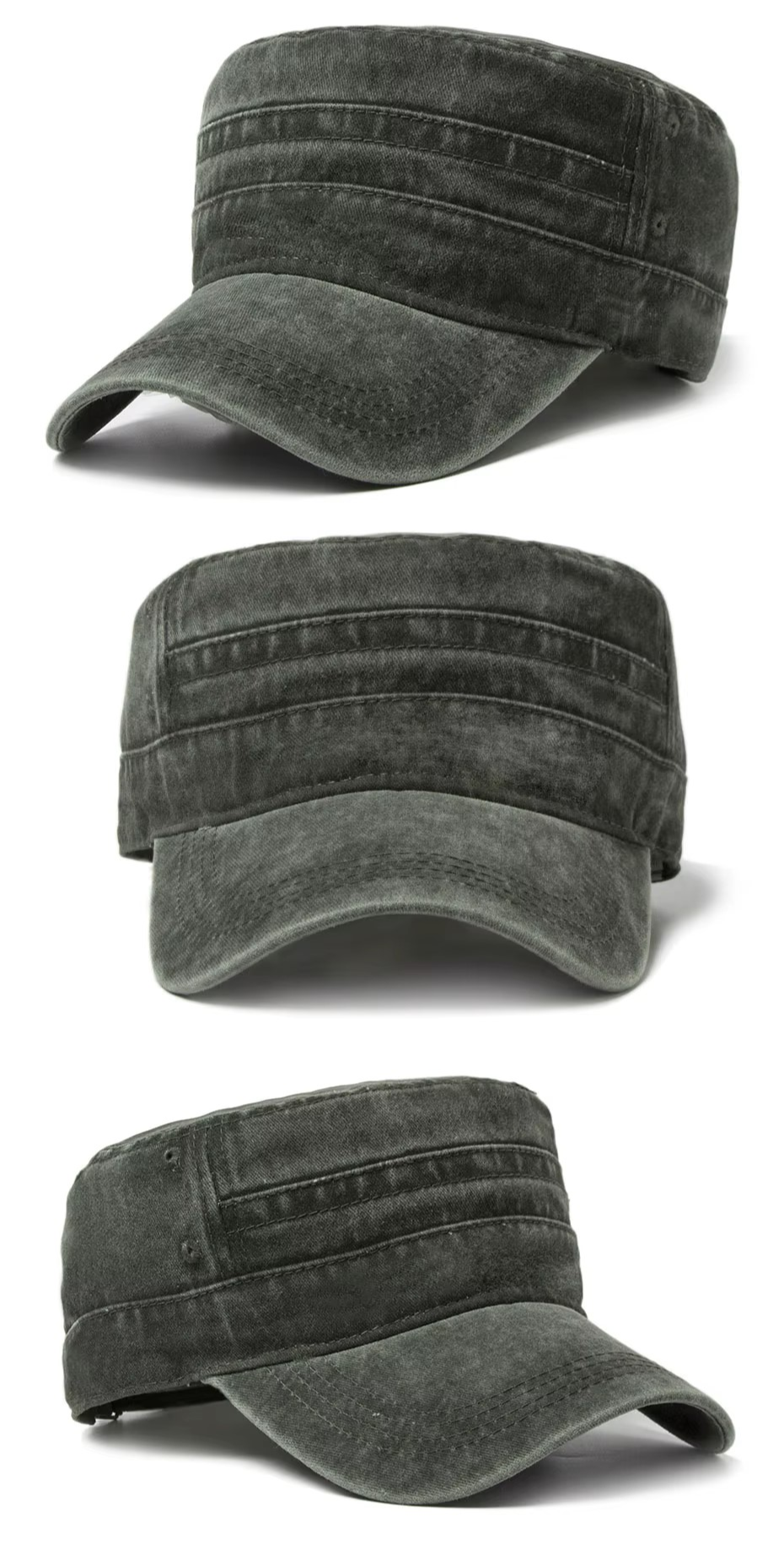 Klassieke Army Cap – Licht & Comfortabel