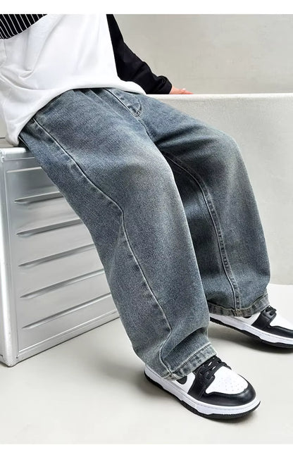 Jongens Wide Fit Jeans – Trendy & Comfortabel