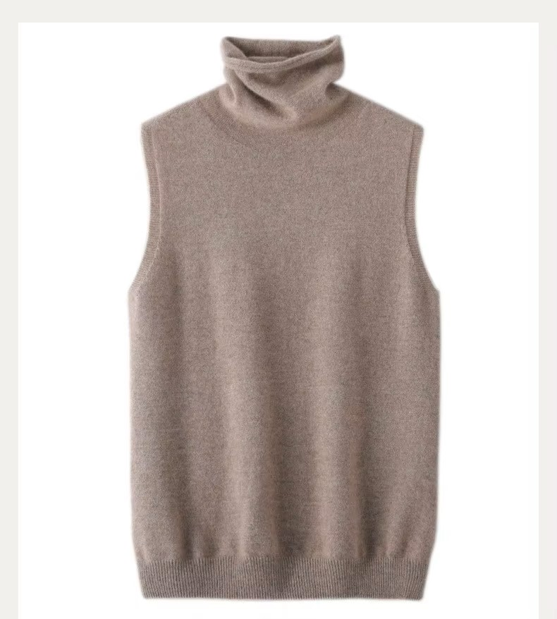 Elegante Mouwloze Coltrui – Merinowol