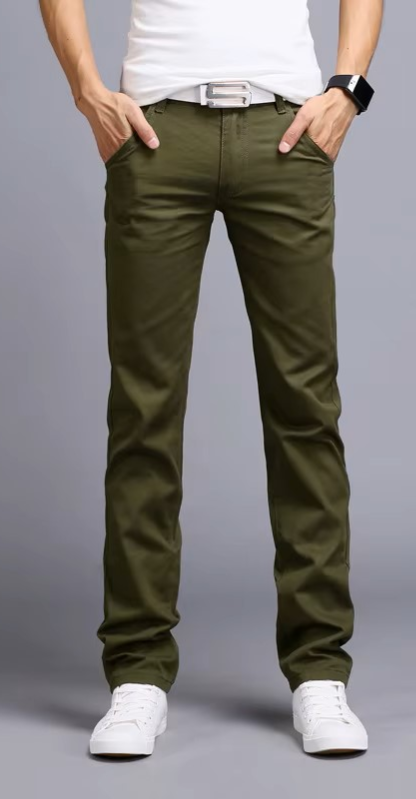 Slim Fit Heren Chino – Casual & Stijlvol