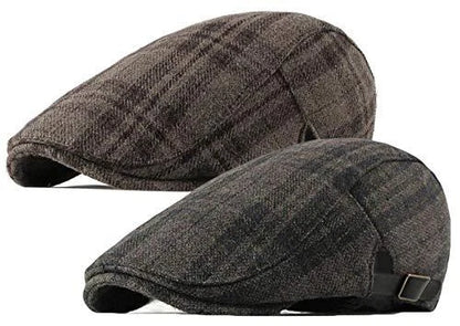 Unisex Flat Cap – Vintage & Verstelbaar