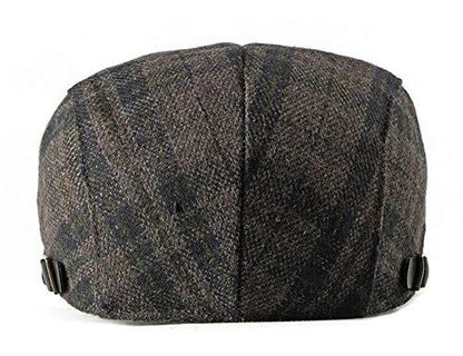 Unisex Flat Cap – Vintage & Verstelbaar